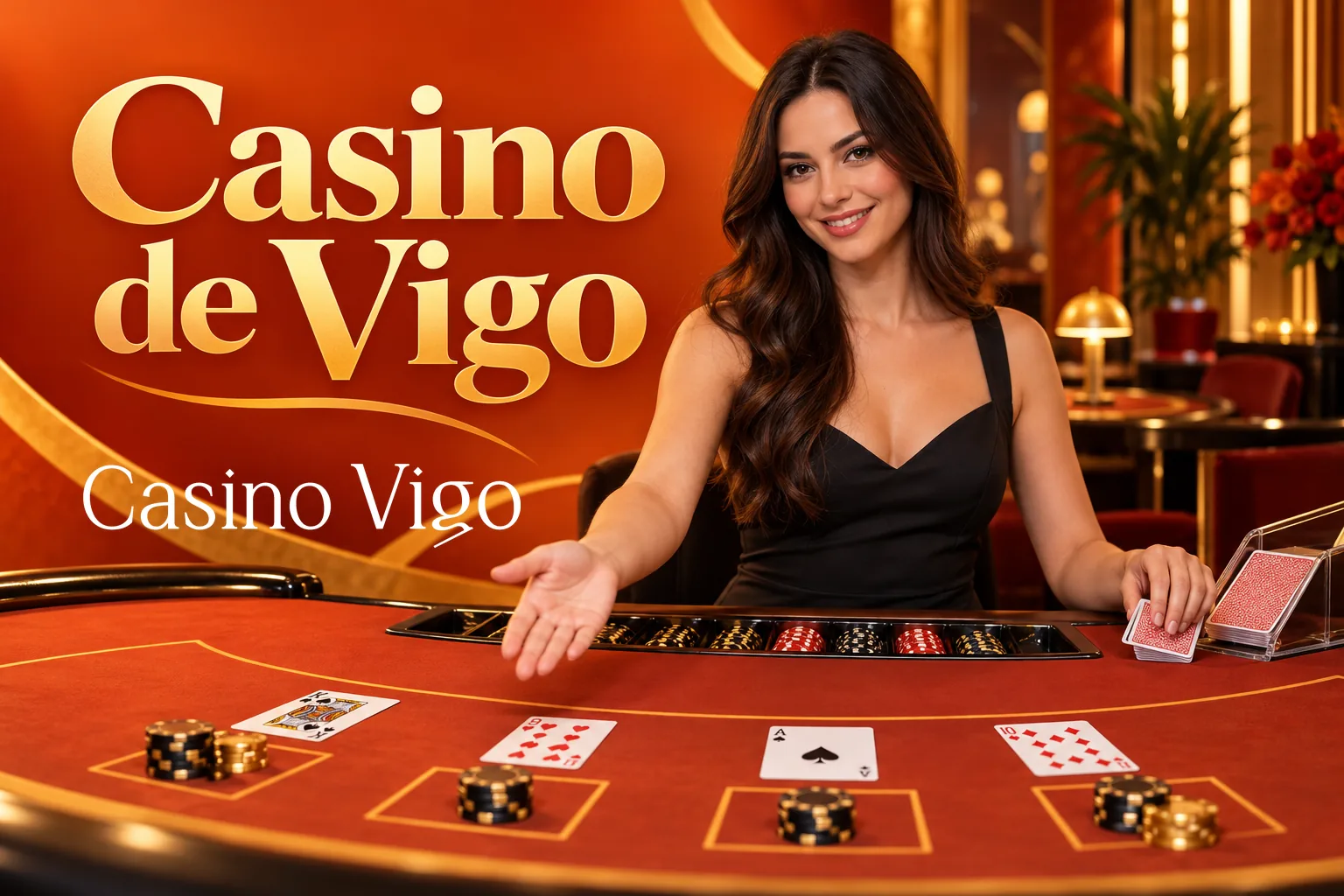 Ruleta y blackjack con crupier